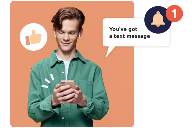 business sms for customer service and support-Diabolocom